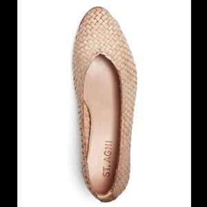 St. Agni Women's Cisco Woven Low-Heel Pumps